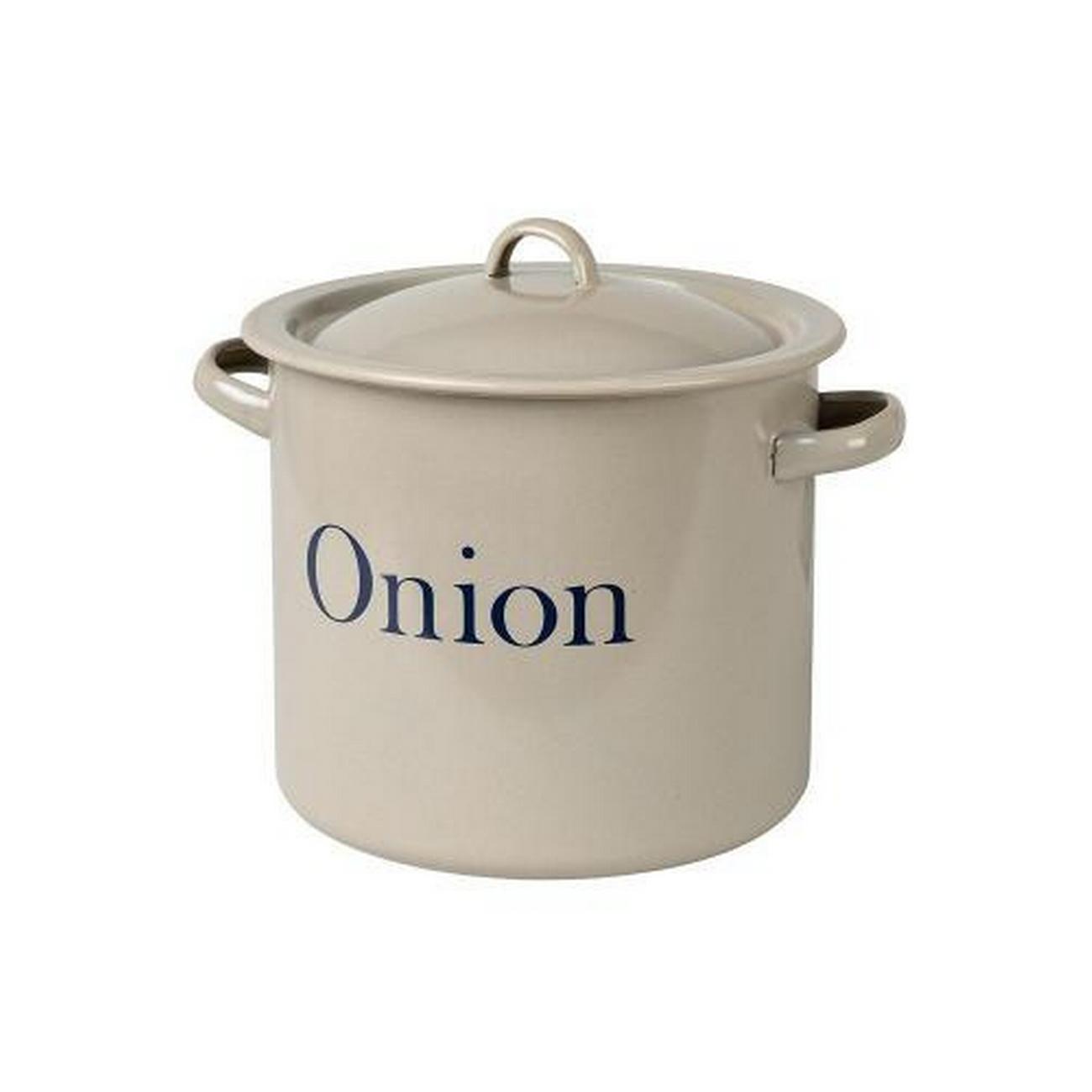 garden-trading-enamel-onion-store-truffle - Garden Trading Enamel Onion Store Truffle