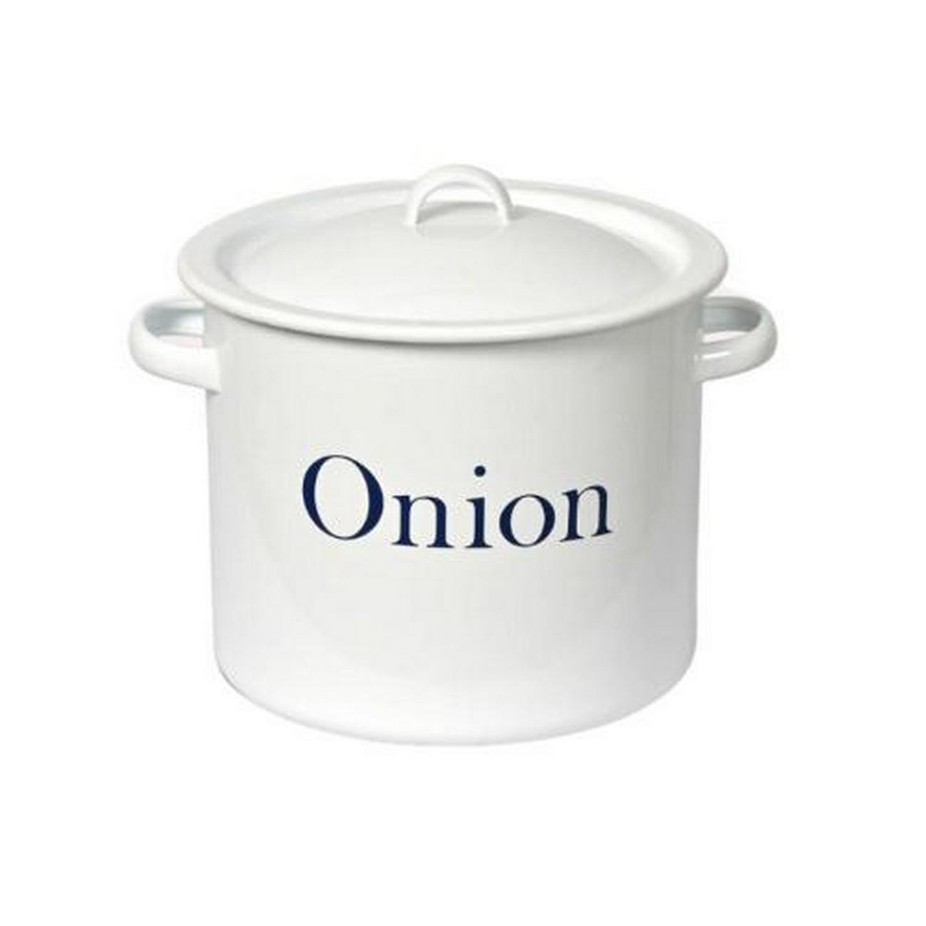 garden-trading-enamel-onion-store-white - Garden Trading Enamel Onion Store White