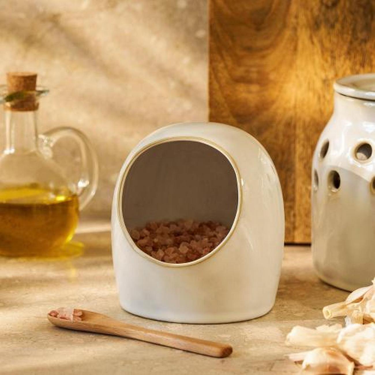 garden-trading-ithaca-salt-cellar-white - Garden Trading Ithaca Salt Cellar White