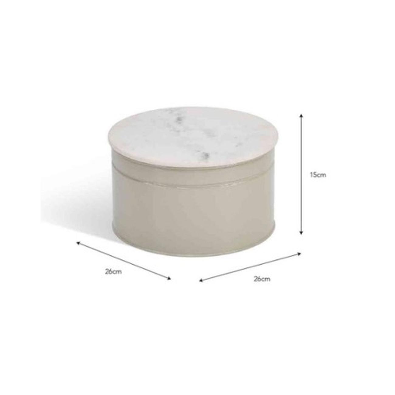 gdt-cake-tin-clay-large-brompton-clay - Garden Trading Brompton Cake Tin Clay