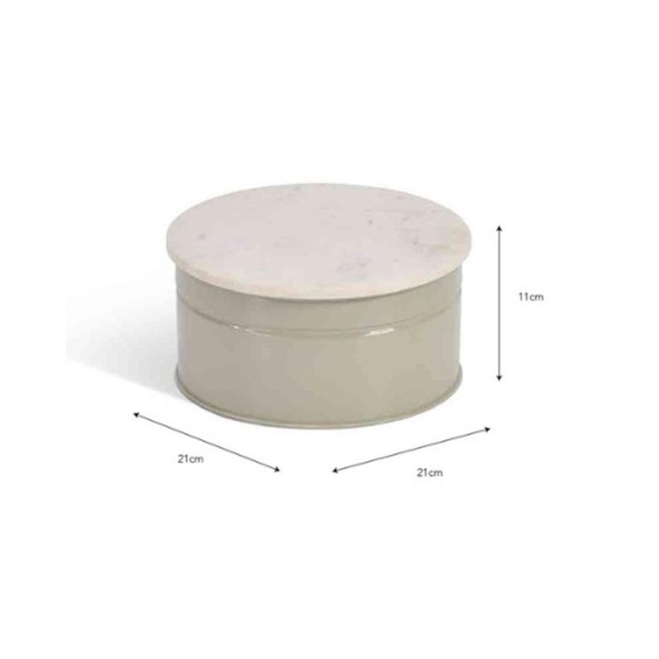 gdt-cake-tin-clay-large-brompton-clay - Garden Trading Brompton Cake Tin Clay