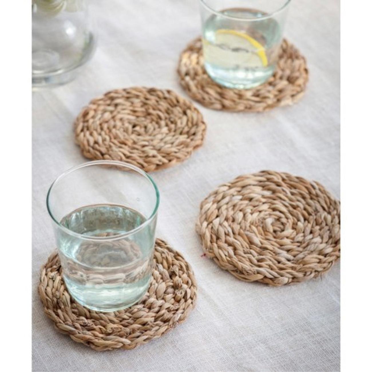 gdt-coasters-natural-set-of-4-brading - Garden Trading Brading Coasters Natural Set of 4