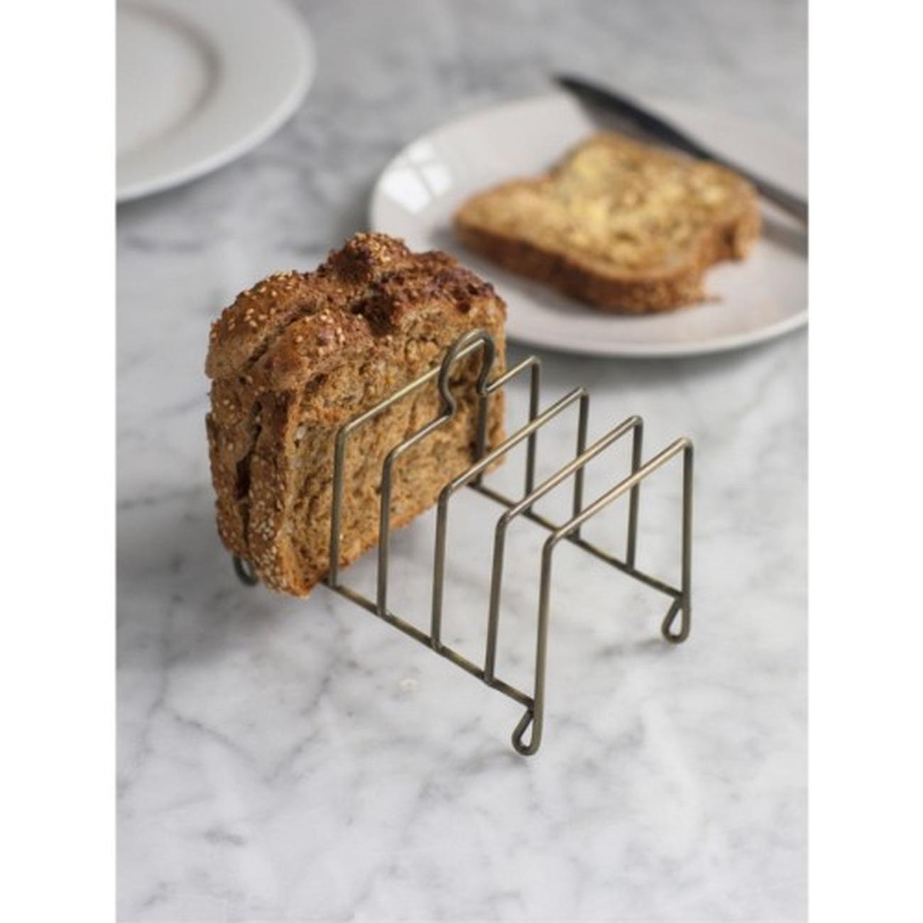 gdt-toast-rack-antique-brass-brompton - Garden Trading Brompton Toast Rack Antique Brass