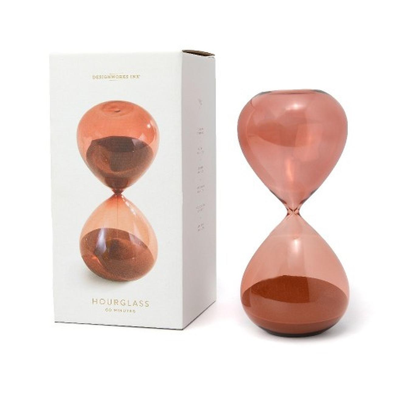 gen-hourglass-terracotta-ombre-1-hr - Designworks Ink Hourglass Terracotta Ombre 1 Hour