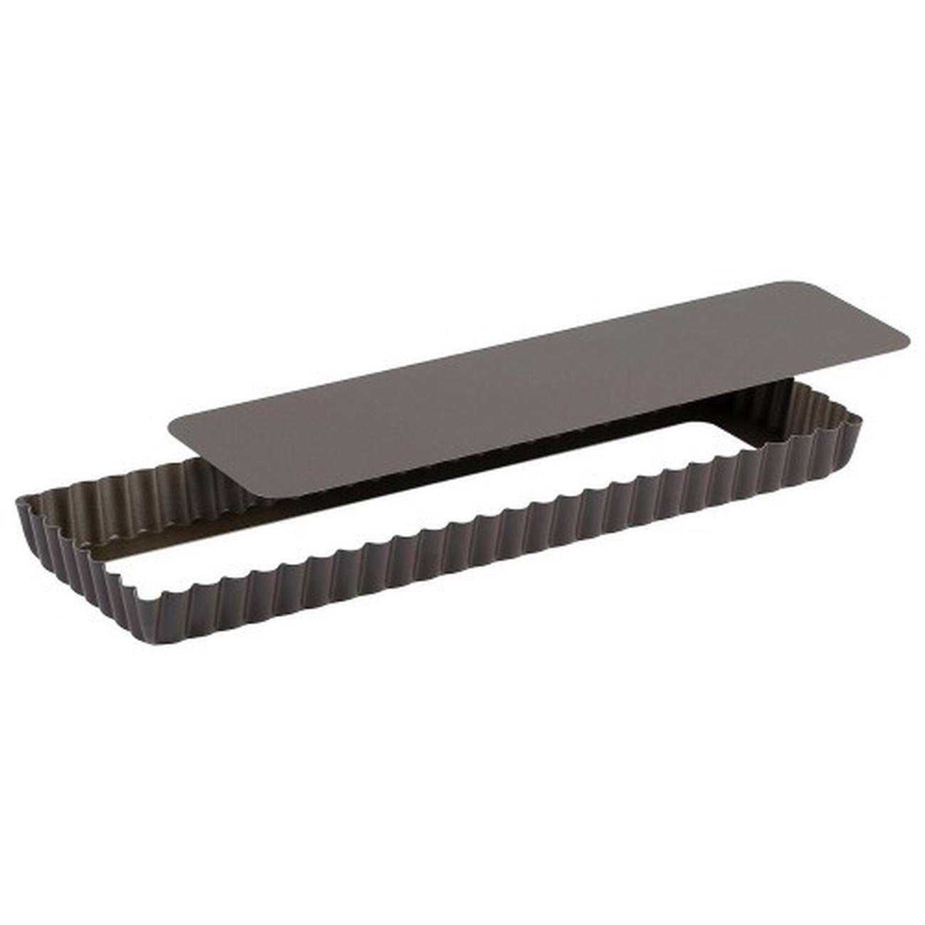 gobel-rectangular-fluted-tart-pan-loose-bottom - Gobel Rectangular Fluted Tart Pan Loose Bottom
