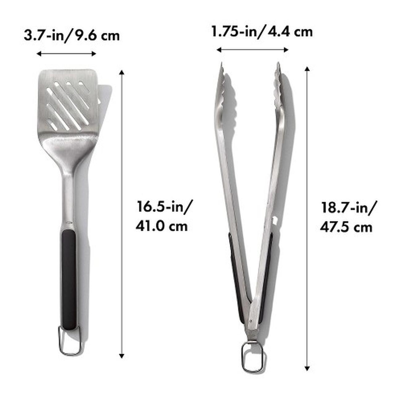 grilling-turner-tong-set-oxo-gg - OXO Good Grips Grilling Turner & Tong Set