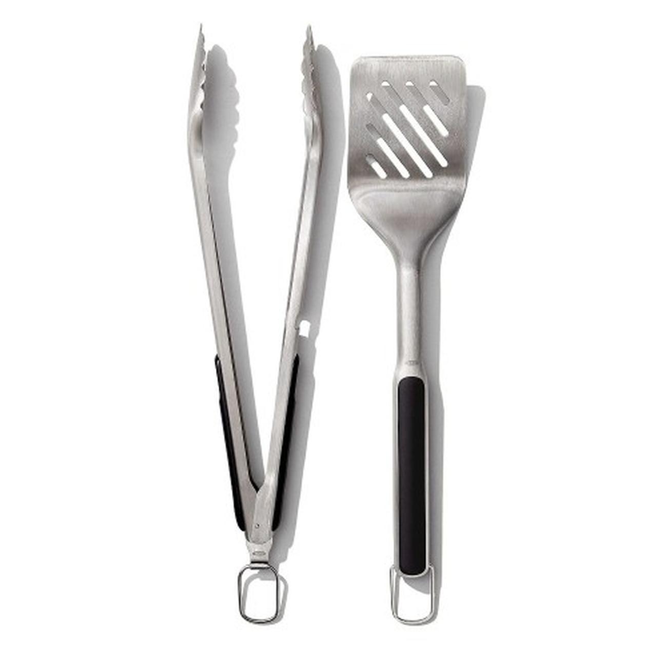 grilling-turner-tong-set-oxo-gg - OXO Good Grips Grilling Turner & Tong Set