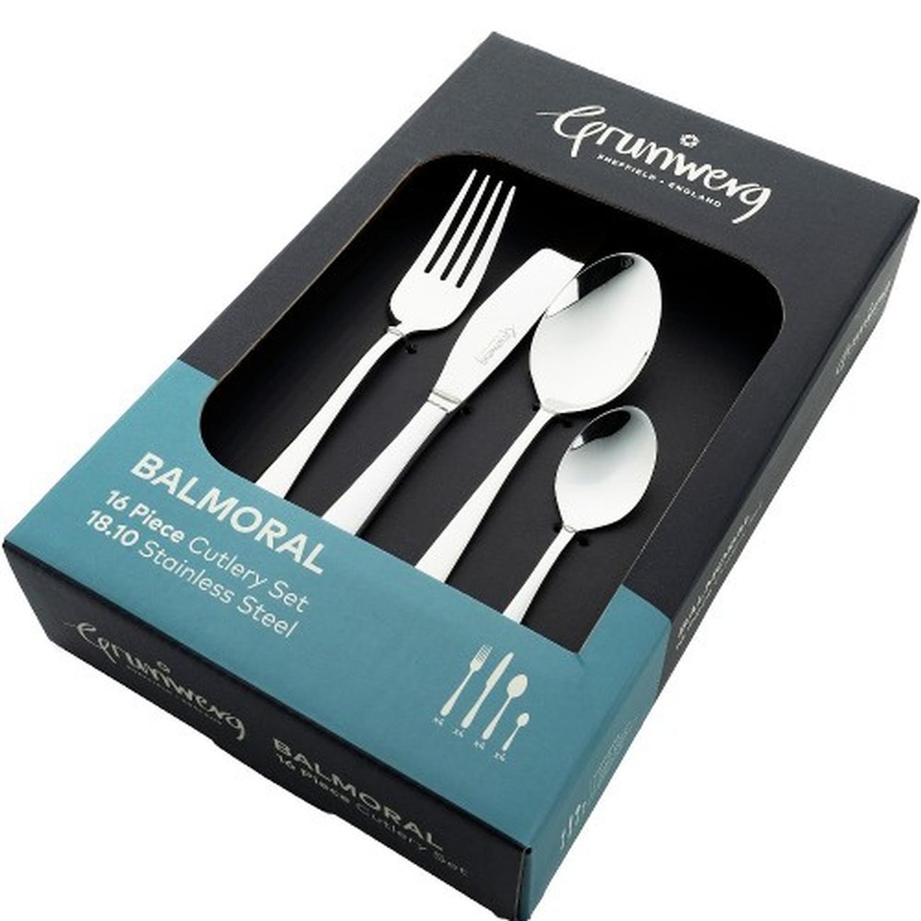 grunwerg-balmoral-cutlery-set-16pcs - Grunwerg Balmoral Cutlery Set 16pcs 