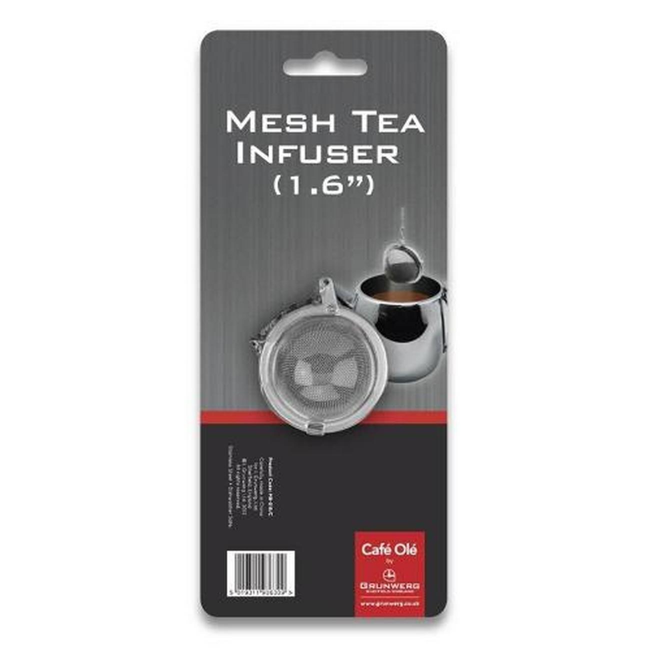 grunwerg-mesh-tea-ball-infuser  - Grunwerg Mesh Tea Ball Infuser 