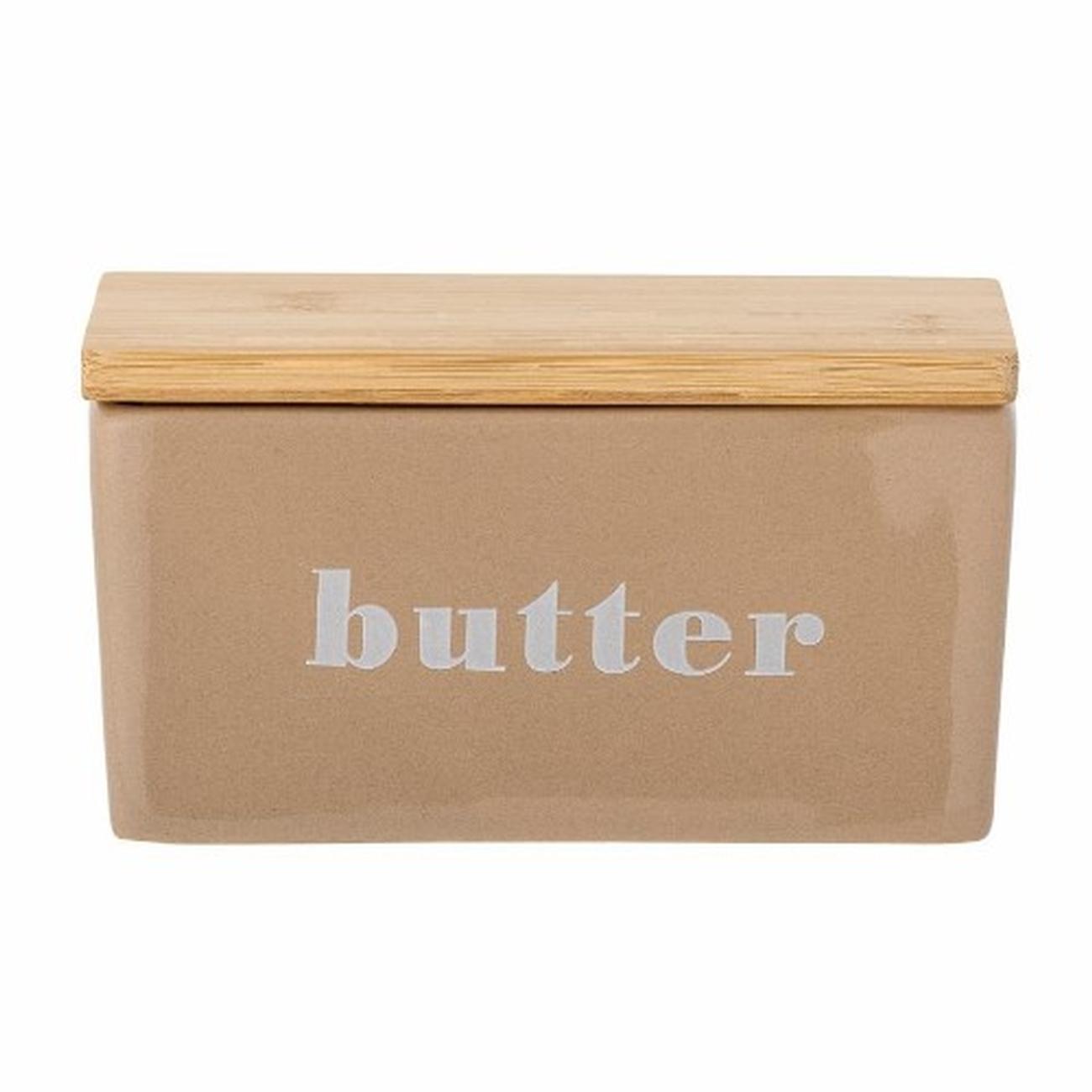 hanyu-butter-dish-brown-stoneware - Hanyu Butter Box Brown Stoneware