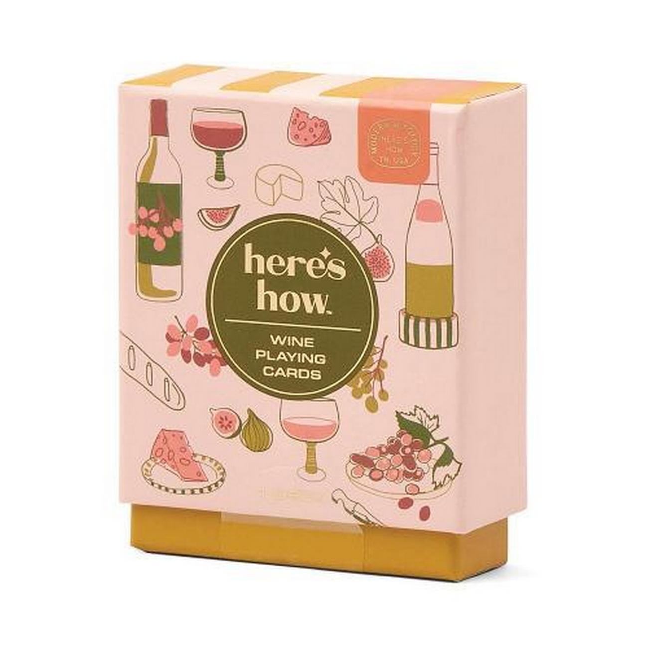 heres-how-wine-playing-cards - Here's How Wine Playing Cards 