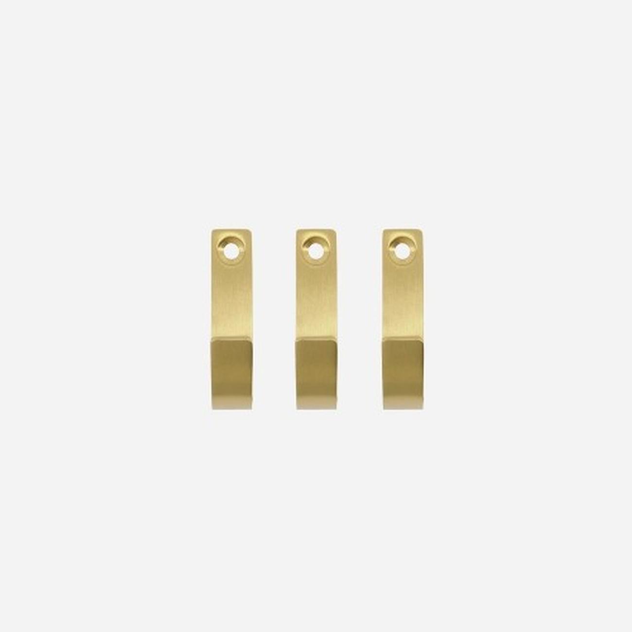 hook-thapsus-brushed-brass - Hook Thapsus Brushed Brass 