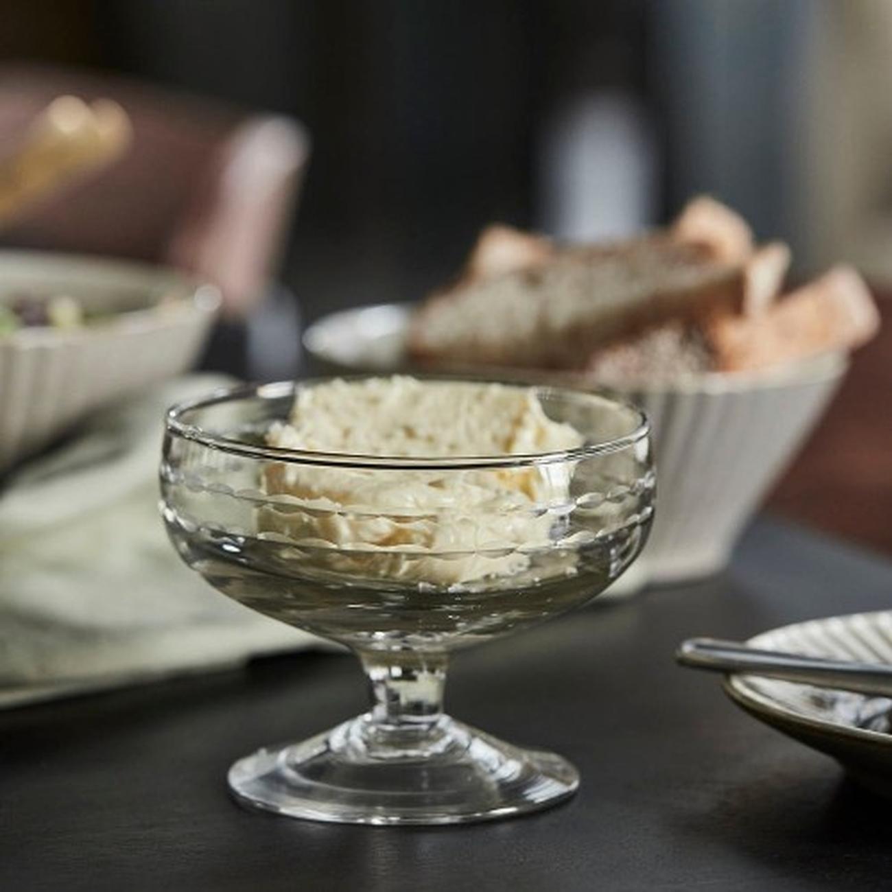 hosue-doc-dessert-triffle-bowl-clear - House Doctor Vintage Dessert Bowl 