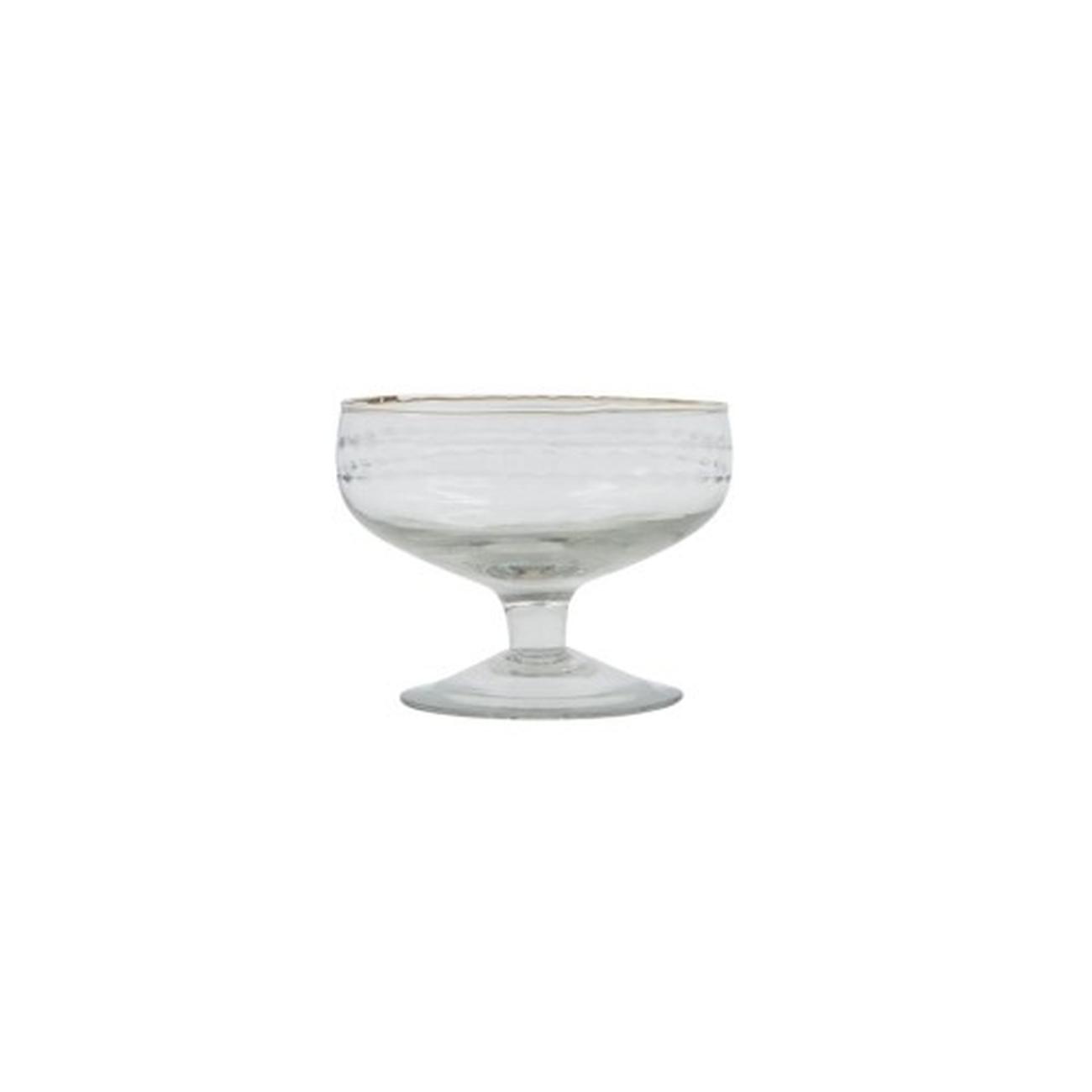 hosue-doc-dessert-triffle-bowl-clear - House Doctor Vintage Dessert Bowl 