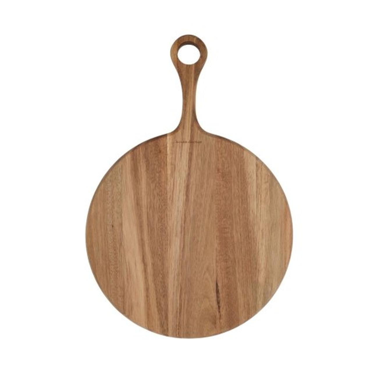 house-doc-eya-round-cutting-board-nature-47-x-32cm - House Doctor Eya Round Cutting Board Nature