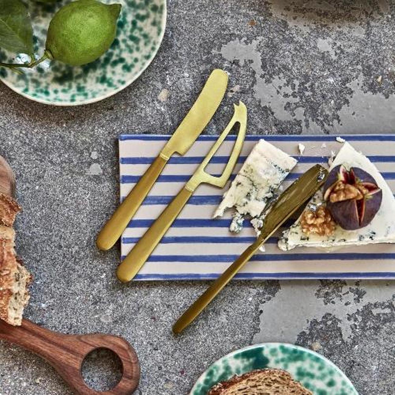 house-doctor-golden-cheese-knives  - House Doctor Golden Cheese Knives Set