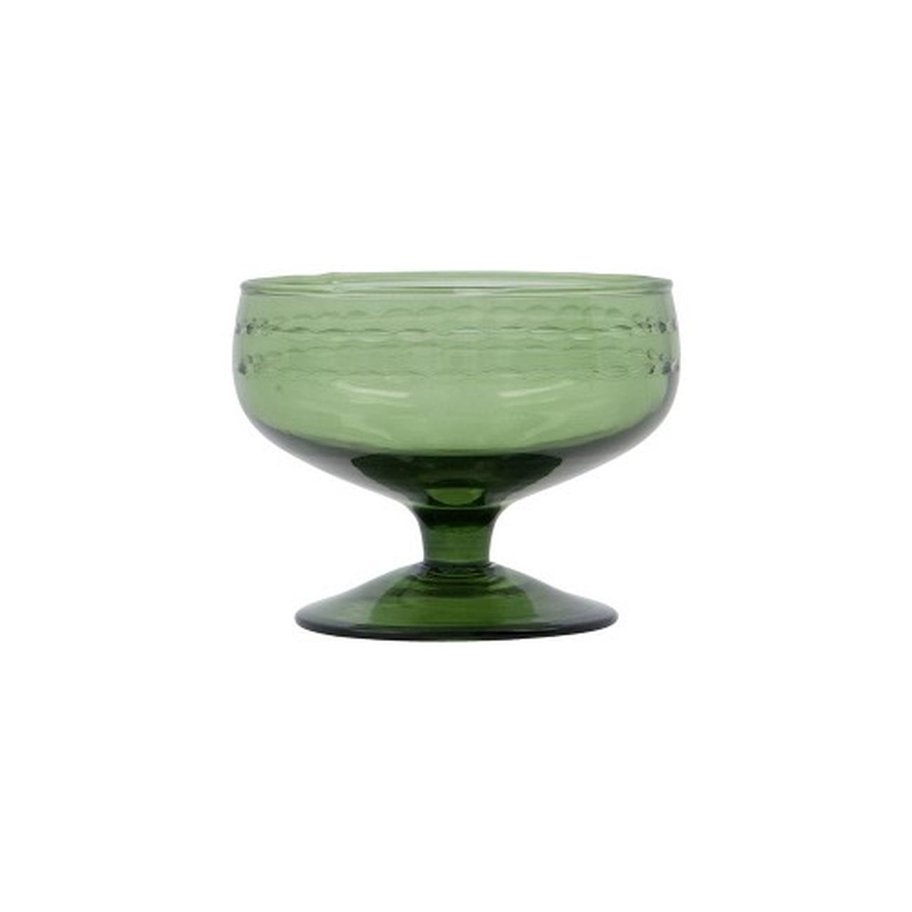 house-doctor-vintage-green-dessert-bowl - House Doctor Vintage Green Dessert Bowl