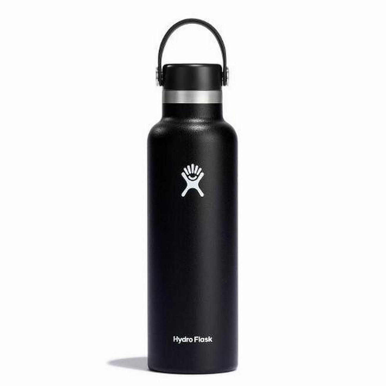 hydroflask-21-oz-standard-mouth-flex-cap-black - Hydroflask Standard Flex Cap Black 21oz(621ml)