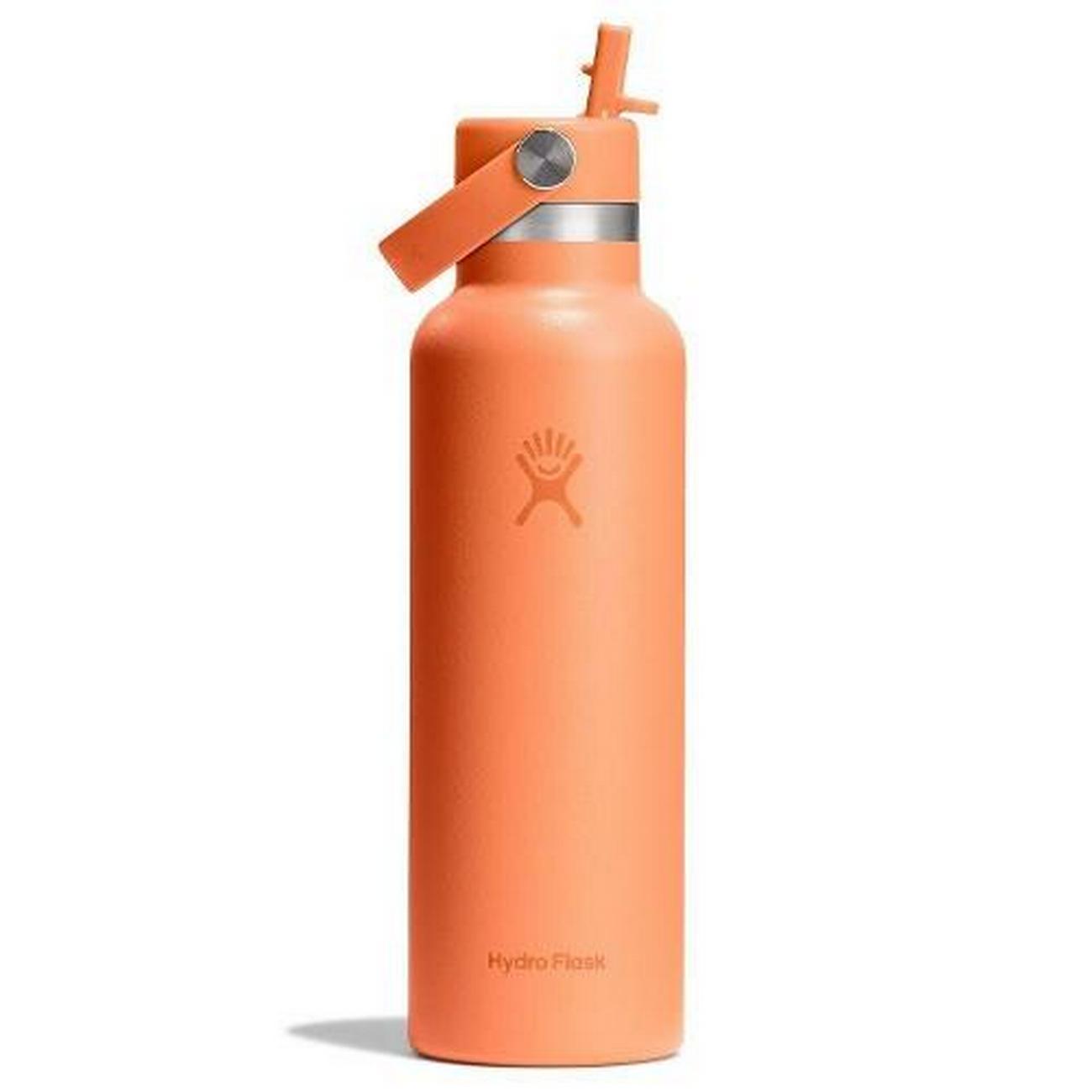 hydroflask-21oz-nectar-orange-standard-flex-straw-cap - Hydro Flask Standard Flex Straw Cap Nectar 21oz(621ml)