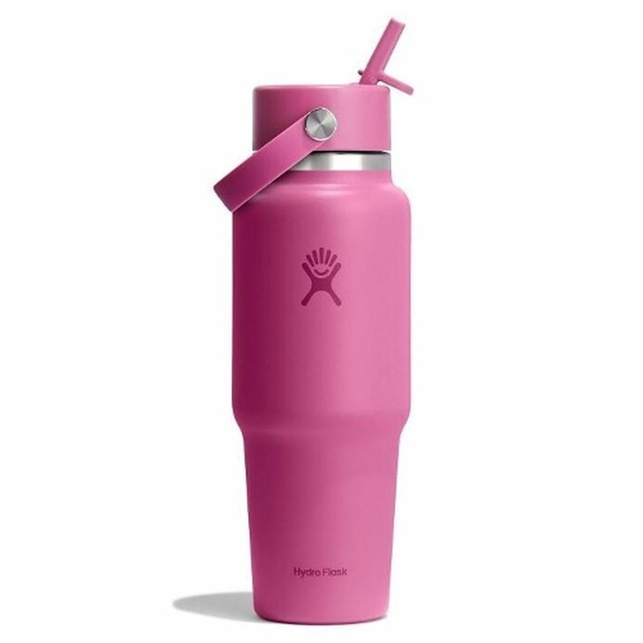 hydroflask-32oz-wide-flex-straw-travel-bottle-reef - Hydroflask Wide Mouth Travel Bottle Straw Cap Reef 32oz (946ml)