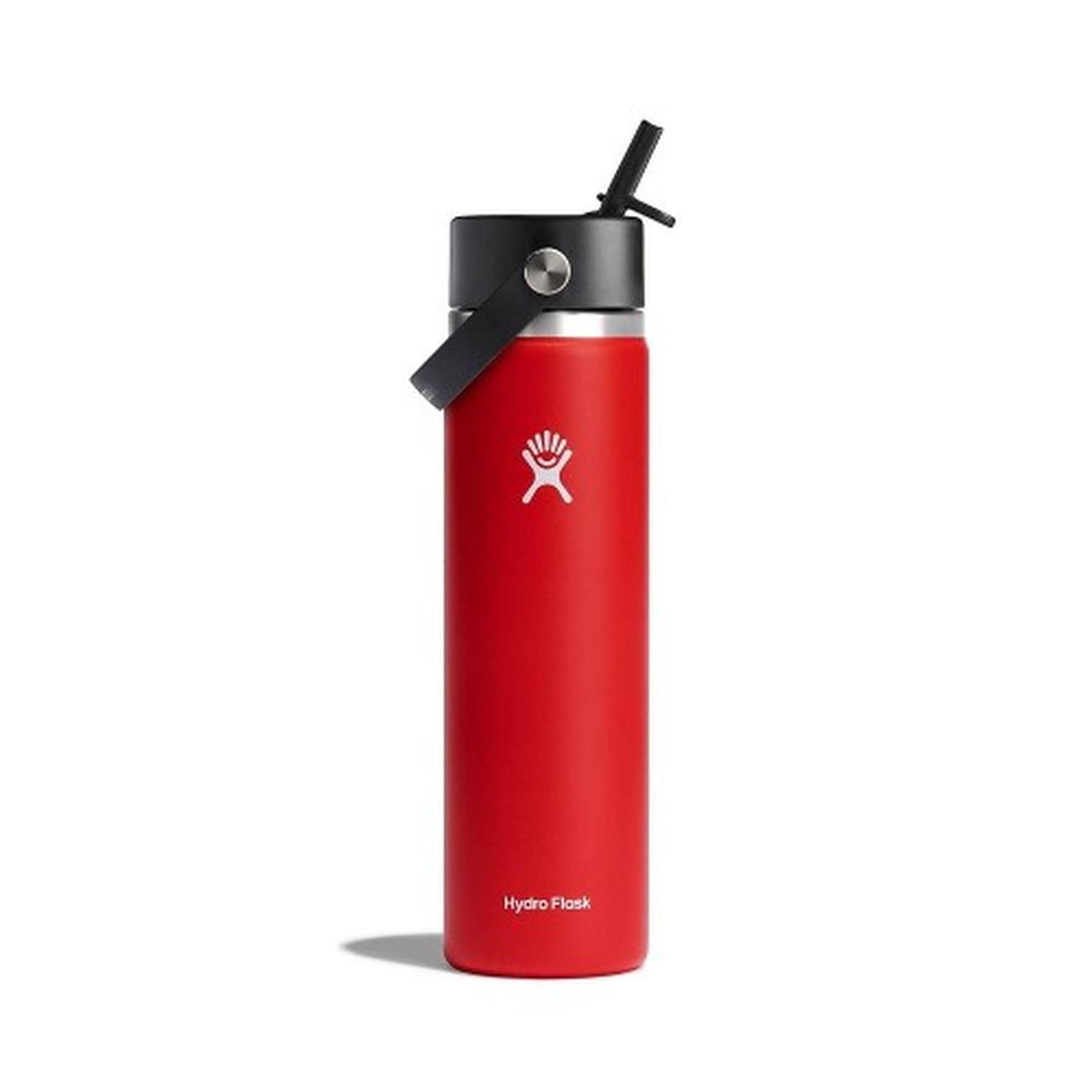 hydroflask-wide-flex-straw-cap-goji-24oz - Hydro Flask Wide Flex Straw Cap Goji 24oz(710ml)