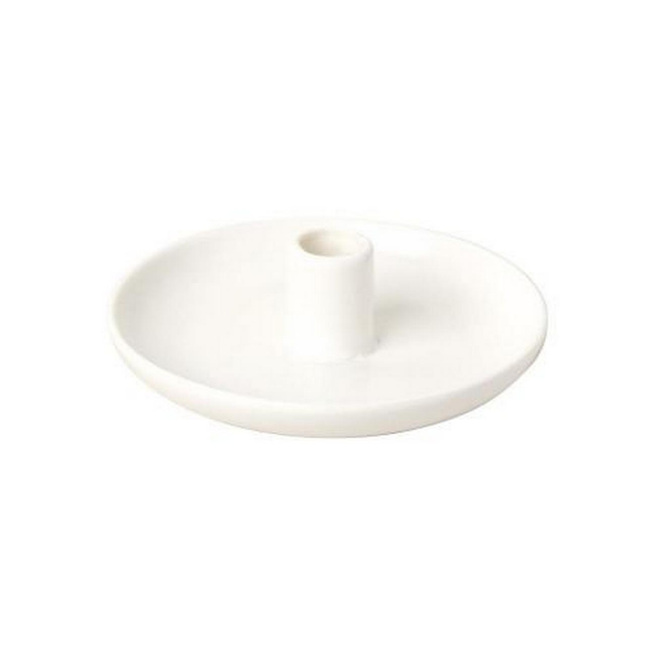ihr-ceramic-candle-holder-white - IHR Ceramic Candle Holder White