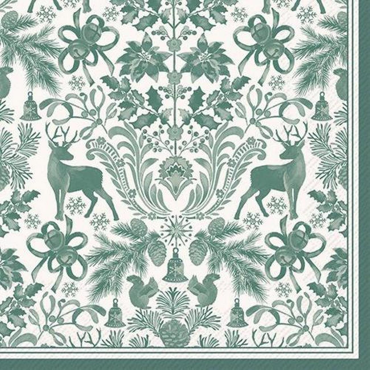 ihr-christmas-lunch-napkins-brimsley-green - IHR Christmas Lunch Napkins Brimsley Green
