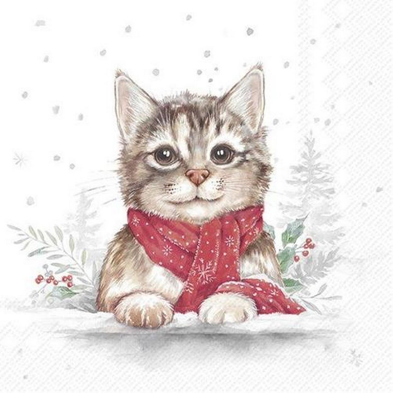 ihr-christmas-lunch-napkins-minou - IHR Christmas Lunch Napkins Minou