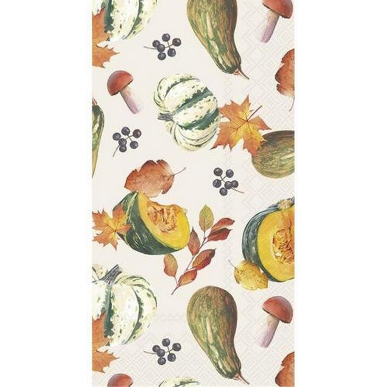 ihr-fall-harvest-cream-guest-towel - IHR Guest Towel Fall Harvest Cream