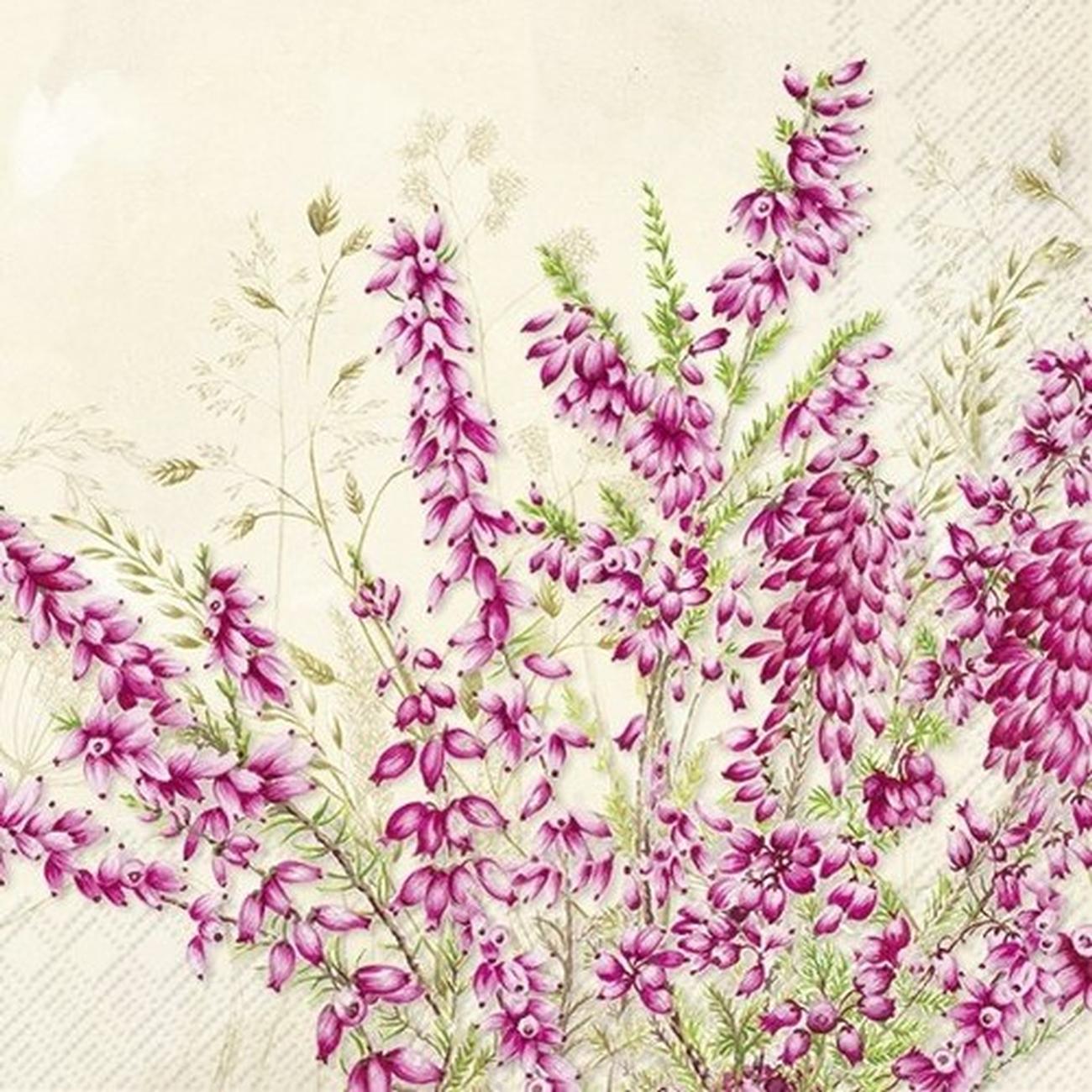 ihr-heather-cream-lunch-napkins - IHR Lunch Napkins Heather Cream