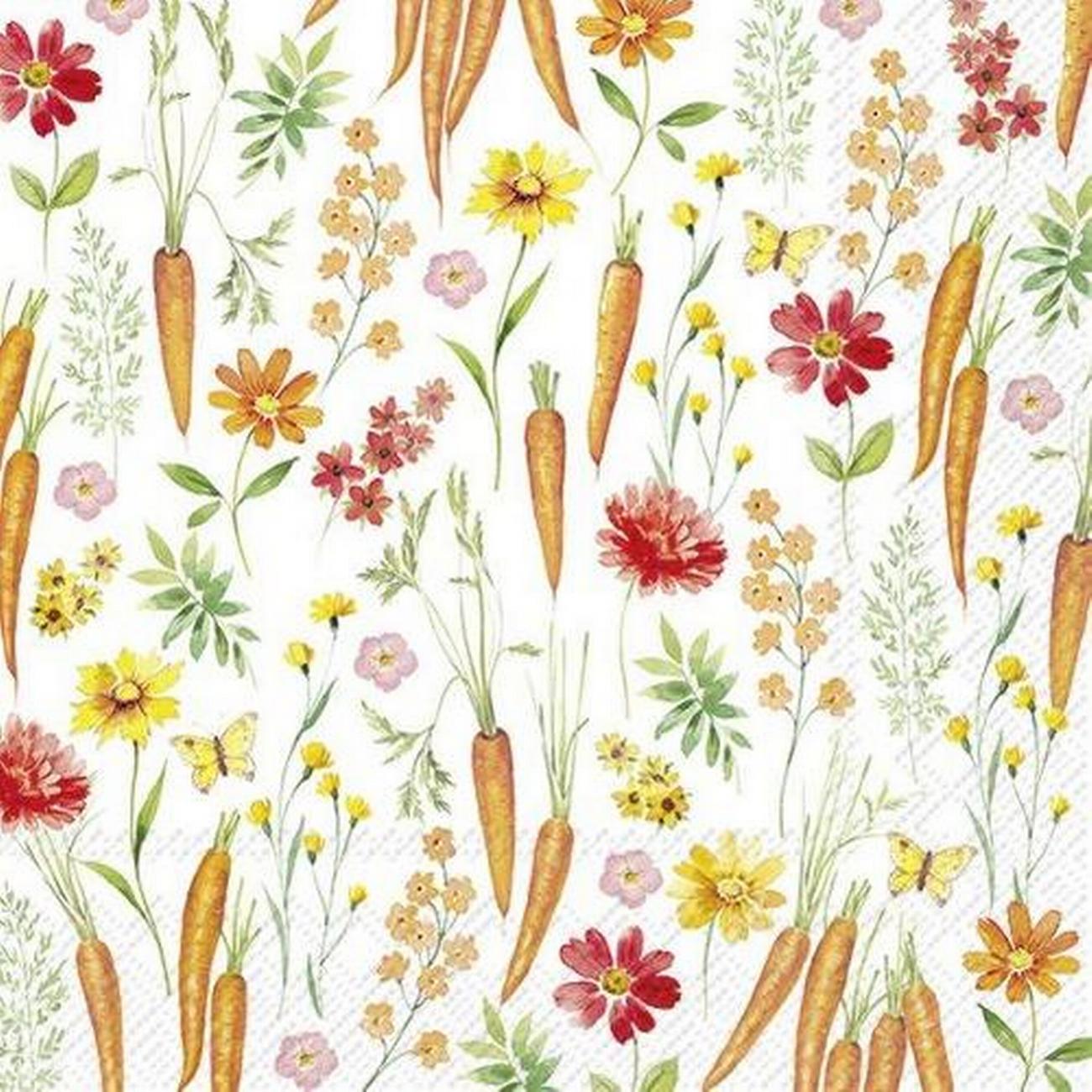 ihr-lunch-napkins-garden-whimsy - IHR Lunch Napkins Garden Whimsy 