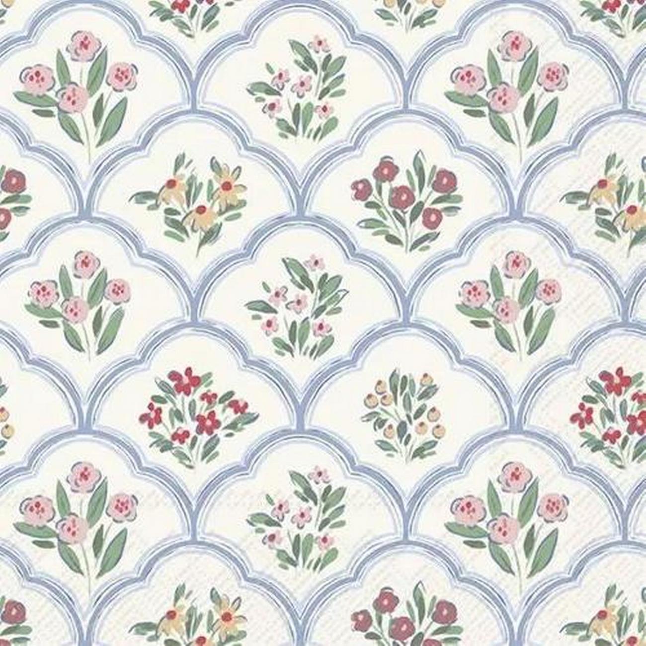 ihr-lunch-napkins-joyful-lattice - IHR Lunch Napkins Joyful Lattice 