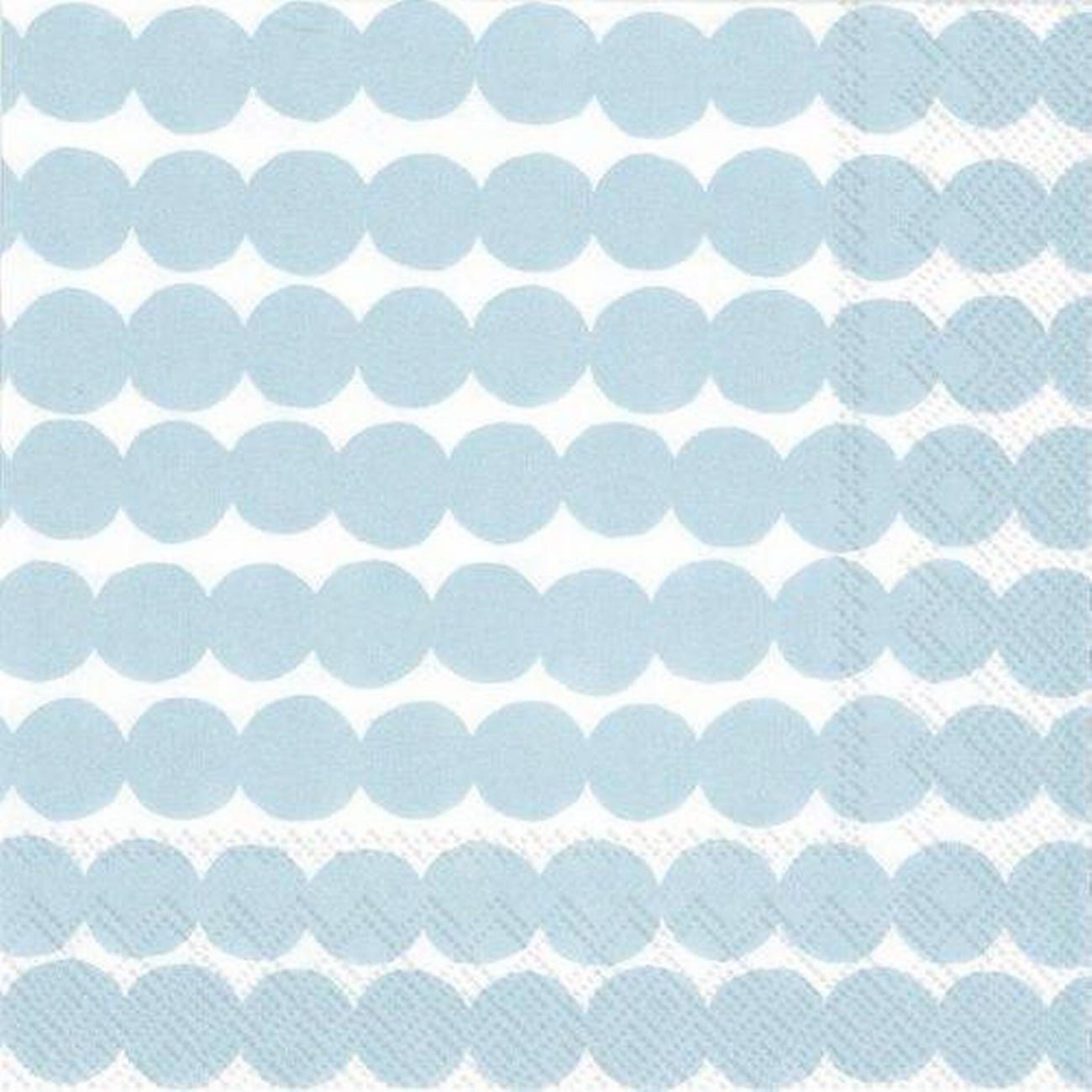 ihr-lunch-napkins-rasymatto-light-blue - IHR Lunch Napkins Rasymatto Light Blue