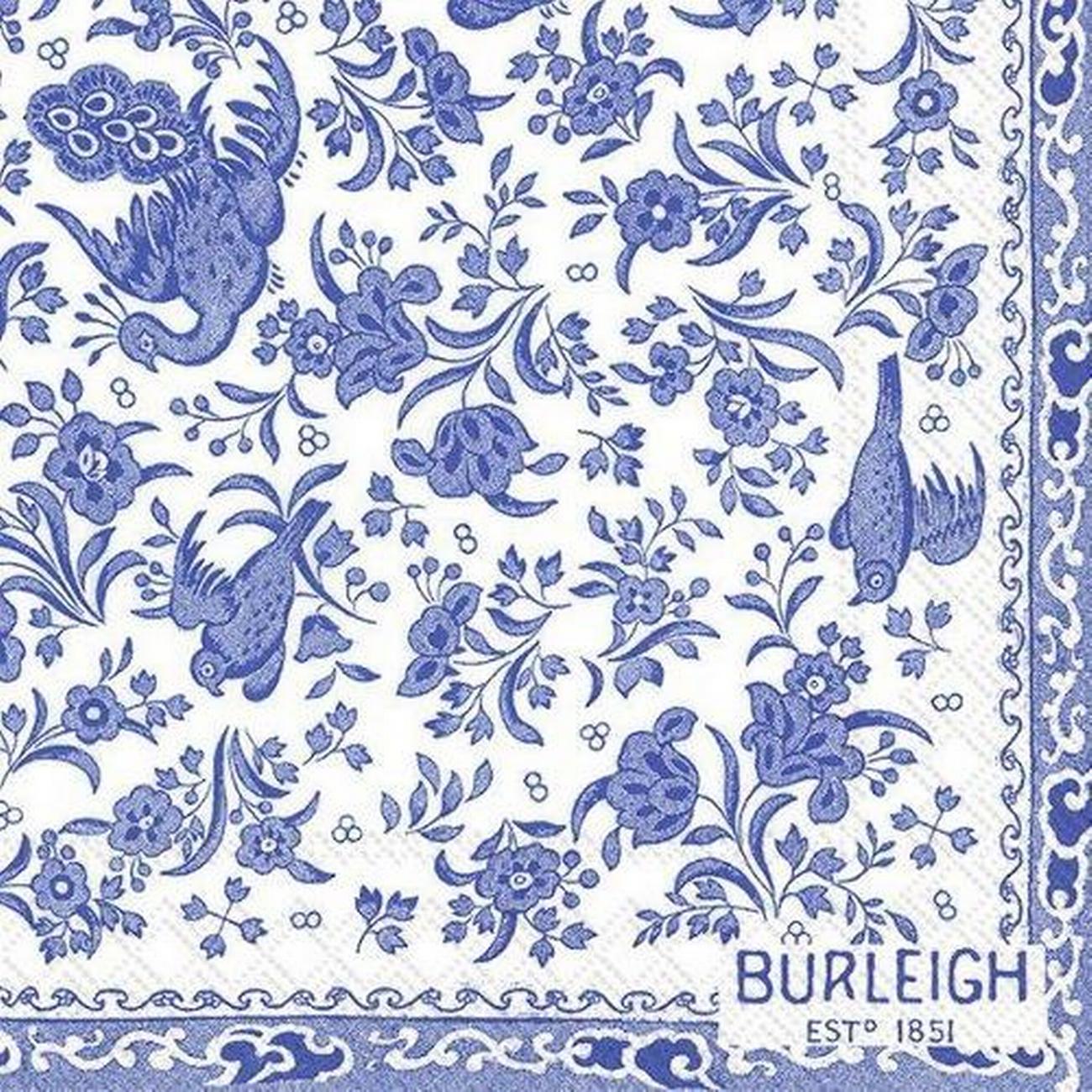 ihr-lunch-napkins-regal-peacock  - IHR Lunch Napkins Regal Peacock 