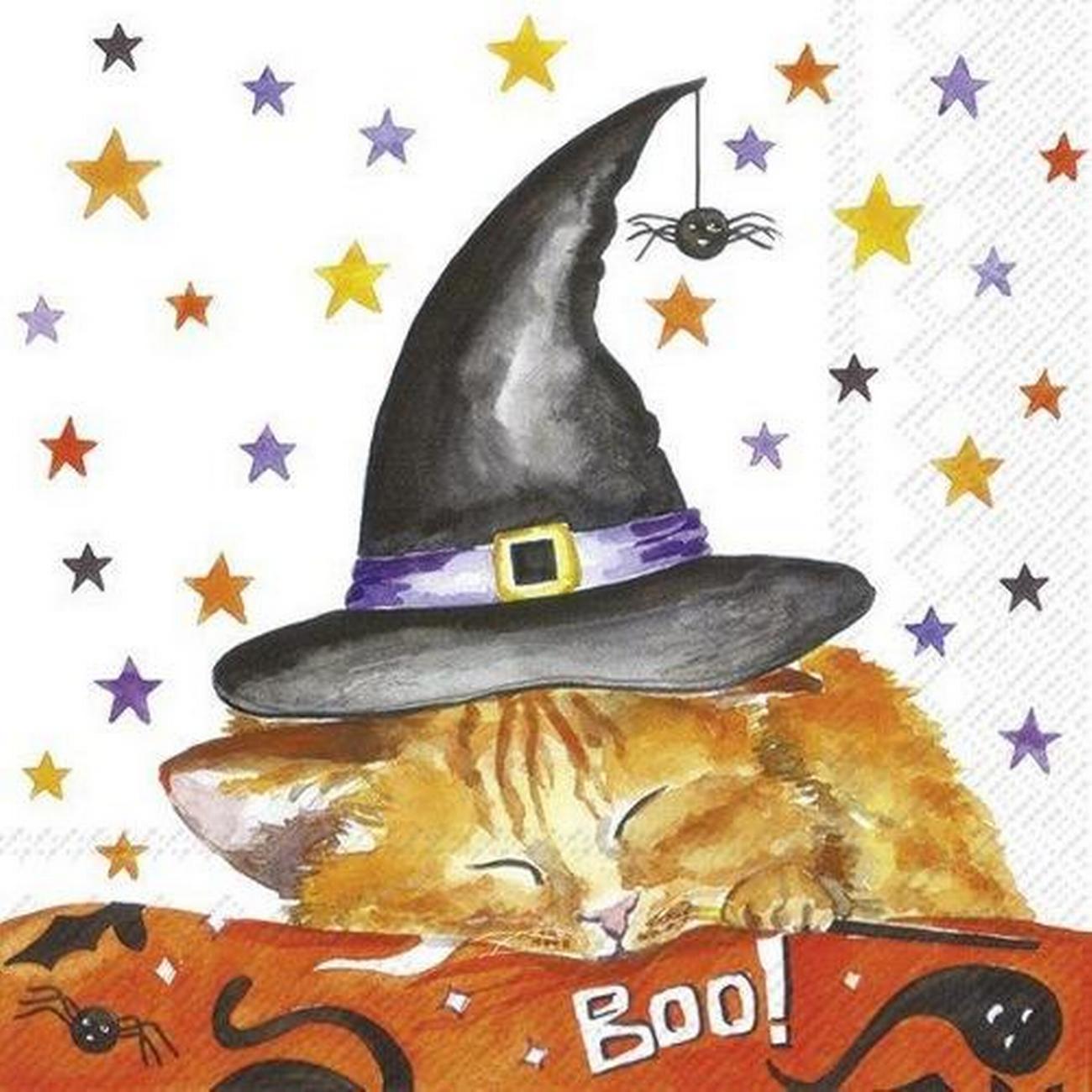 ihr-witchs-little-helper-cocktail-napkins - IHR Cocktail Napkins Witch's Little Helper