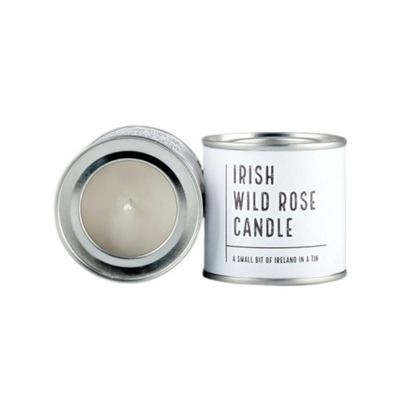 irish-wild-rose-candle-tins-small - Irish Wild Rose Candle Tins Small