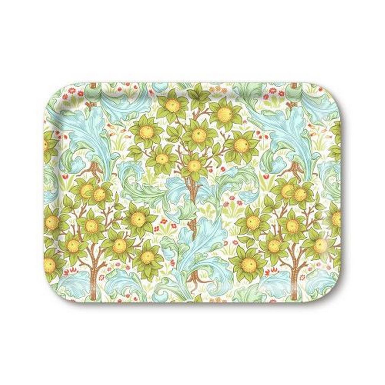 jamida-orchard-tray-27x20cm-william-morris - Jamida Orchard Tray by William Morris 