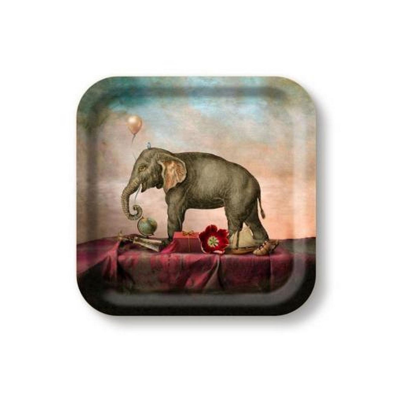 jamida-tray-20x20cm-a-fine-romance-maggie-taylor - Jamida A Fine Romance Serving Tray by Maggie Taylor 20x20cm