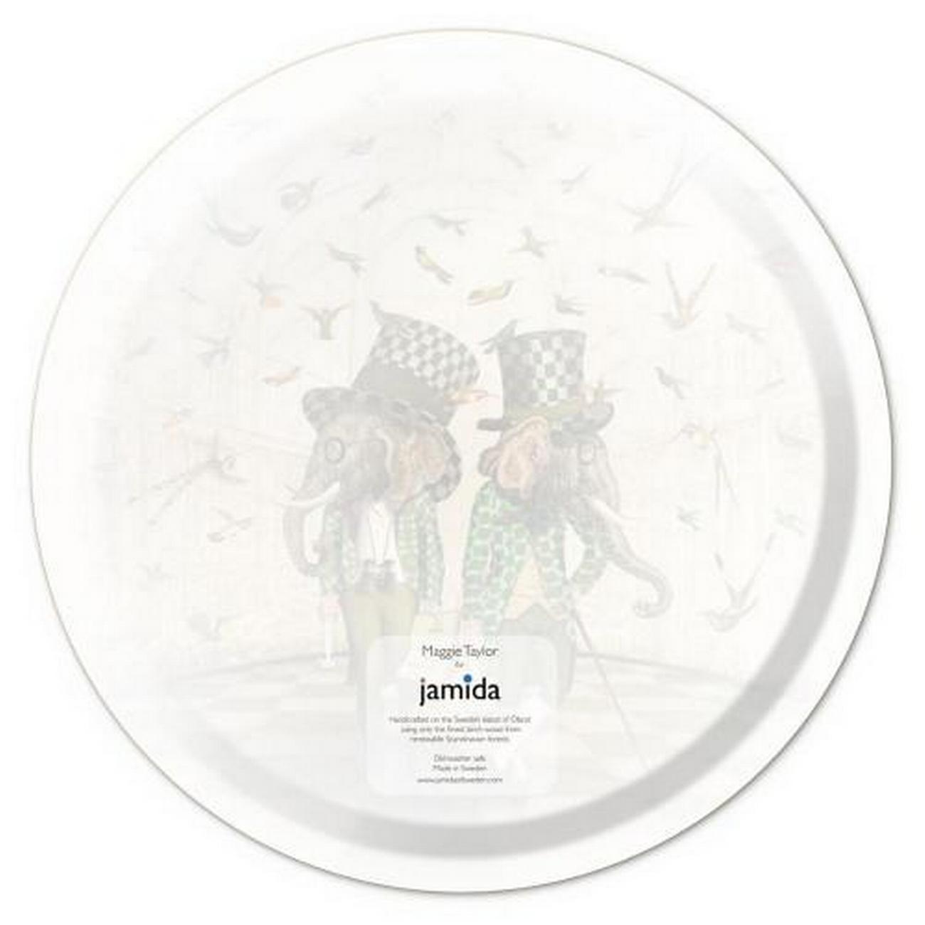 jamida-tray-39cm-the-bird-watchers-maggie-taylor - Jamida The Bird Watchers Serving Tray by Maggie Taylor 39cm
