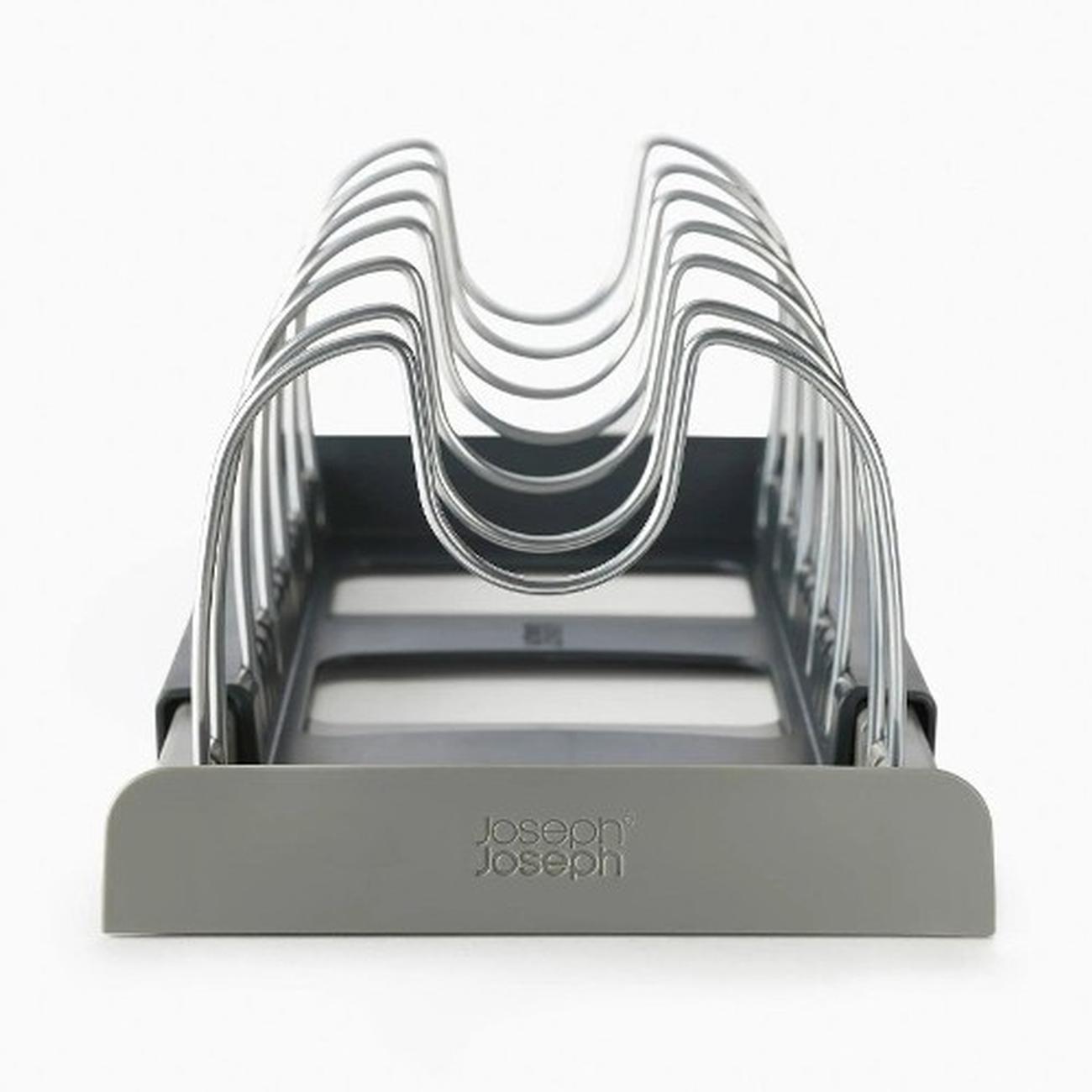 jj-drawerstore-expanding-cookware-organiser-grey - Joseph Joseph DrawStore- Expanding Cookware Organiser Grey