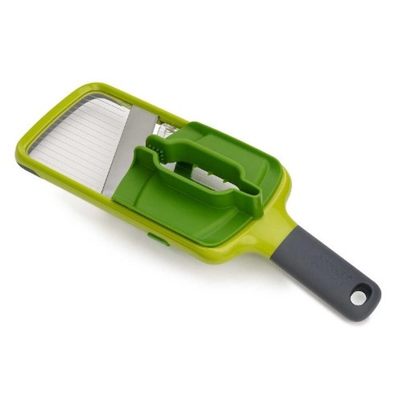 jj-multi-mandoline-green - Joseph Joseph Multi-Grip Mandoline Green
