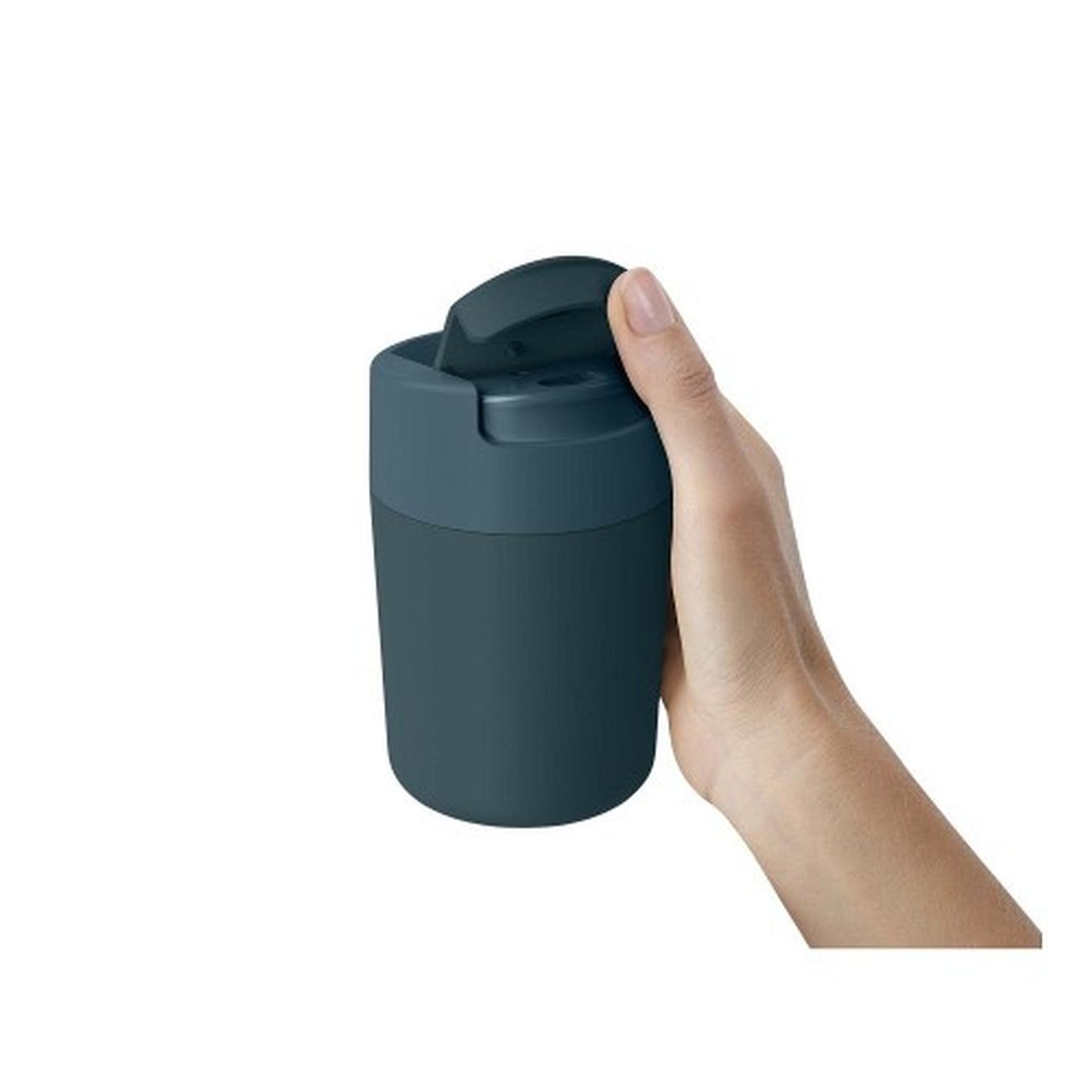 jj-sipp-travel-mug-340ml-blue - Joseph Joseph Sipp Blue Travel Mug With Hygienic Lid 340ml
