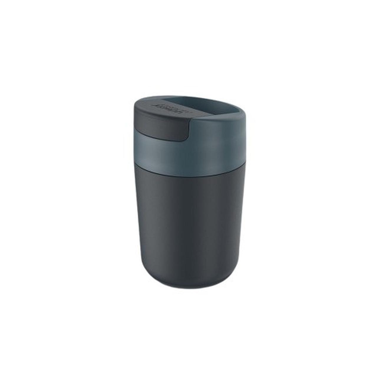 jj-sipp-travel-mug-340ml-blue - Joseph Joseph Sipp Blue Travel Mug With Hygienic Lid 340ml
