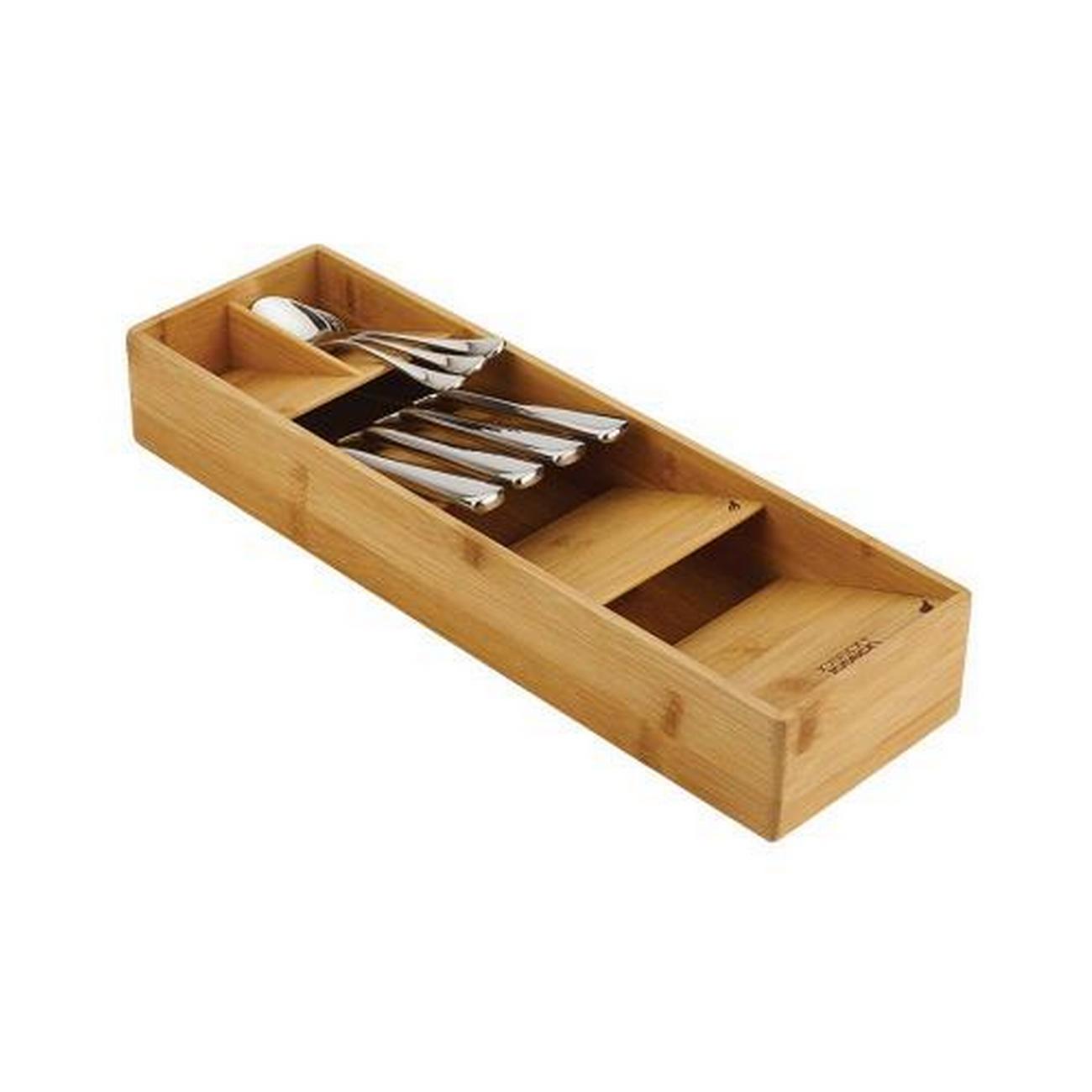 joseph-joseph-drawerstore-bamboo-compact-cultery-organiser - Joseph Joseph DrawerStore Bamboo Compact Cutlery Organiser