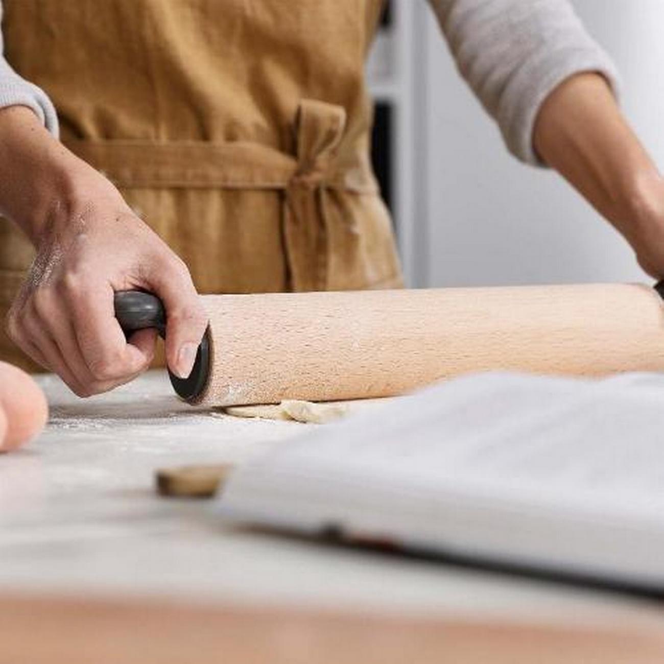 joseph-joseph-grip-pin-grey-ergonomic-rolling-pin - Joseph Joseph Grip-Pin Grey Ergonomic Rolling Pin