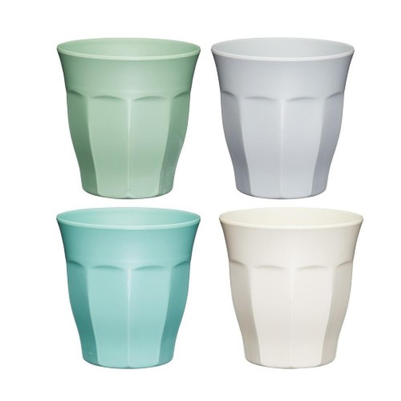 kc-colourworks-classics-melamine-tumblers - KitchenCraft Colourworks Classics Melamine Tumblers