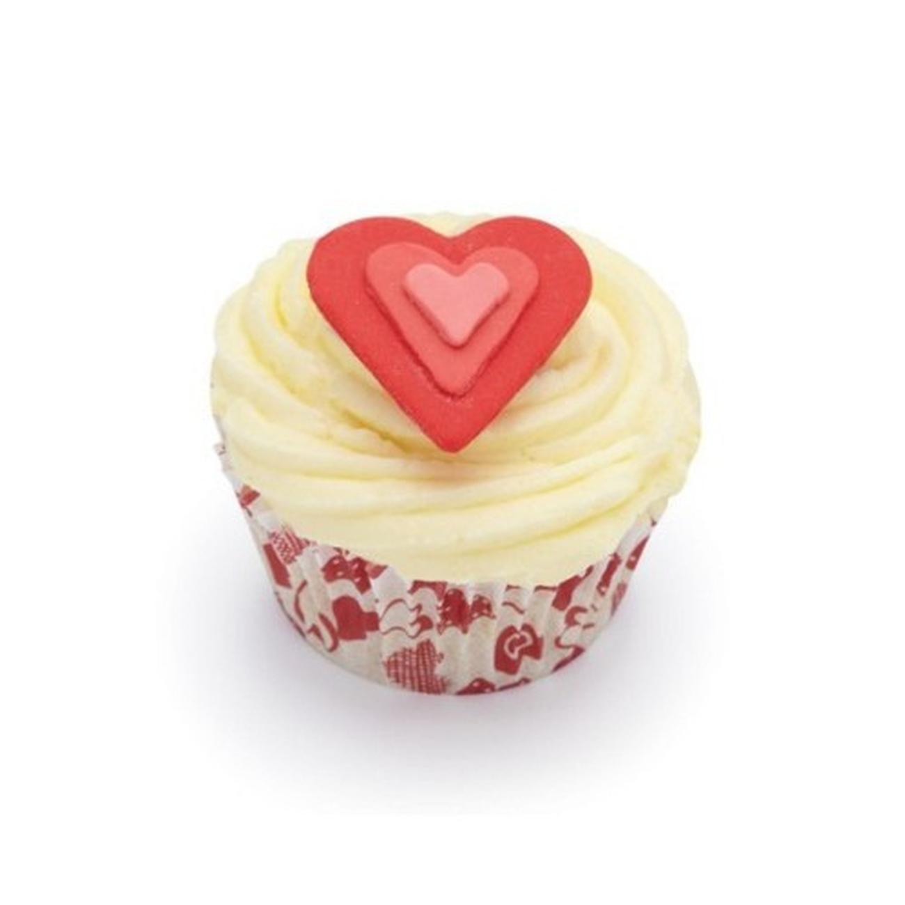 kc-heart-fondant-cutters-set-of-3 - KitchenCraft Heart Fondant Cutters Set of 3