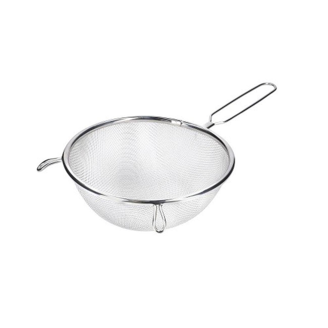 kc-ss-round-sieve-18cm - KitchenCraft Stainless Steel Round Sieve 18cm