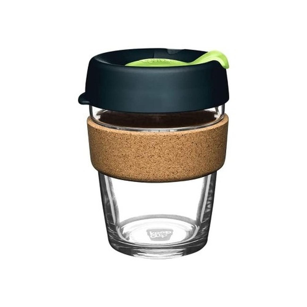 keepcup-brew-cork-12oz-navy-green - KeepCup Brew Cork 12oz Navy Green