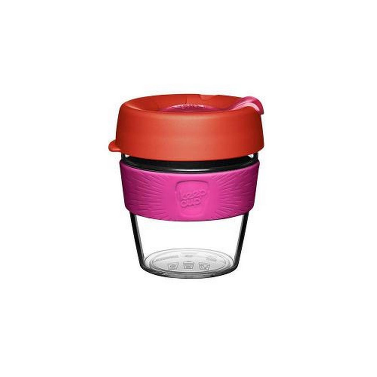 keepcup-original-clear-tritan-plastic-daybreak-8oz - KeepCup Original Clear Tritan Plastic Daybreak 8oz